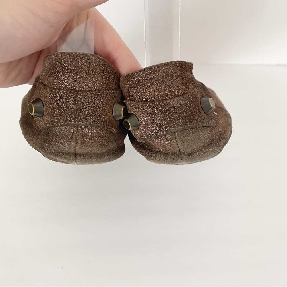 Balenciaga Flats Shoes Size 7 Leather Studded - Picture 4 of 7